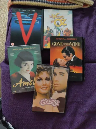 Lote 5 Películas DVD Clásicas