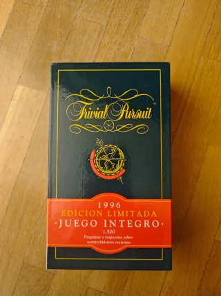 Trivial Pursuit Edición Limitada 1996