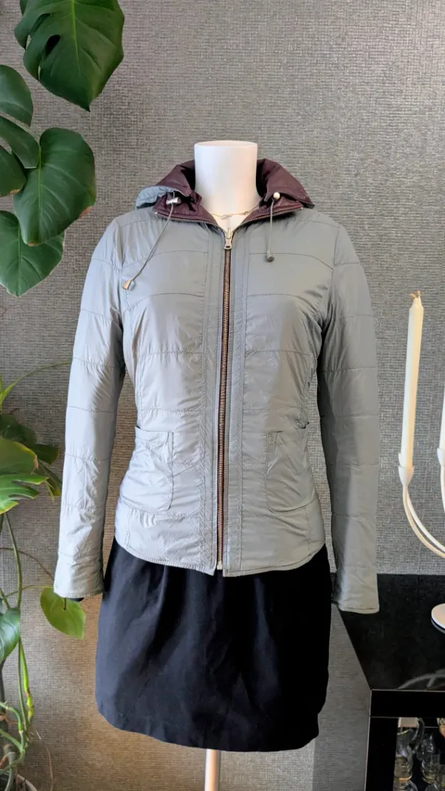 Chaqueta reversible piel auténtica