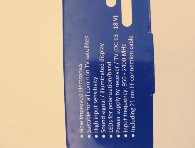 Medidor señal satélite DUR-line SF 2400 Pro