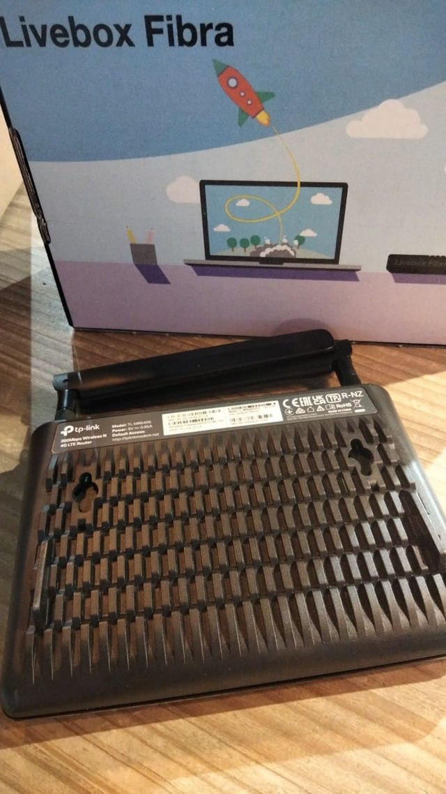 Router TP-Link Livebox Fibra 300 Mbps