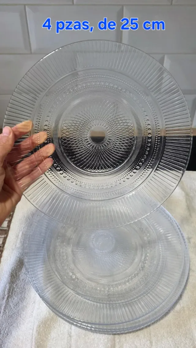 22 piezas de Cristal varias medidas