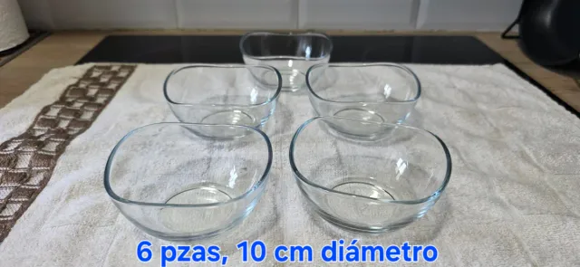 22 piezas de Cristal varias medidas