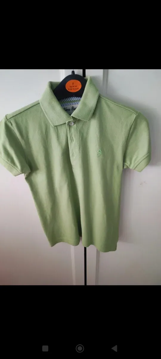 Lote 2 polos manga corta niño 7 años