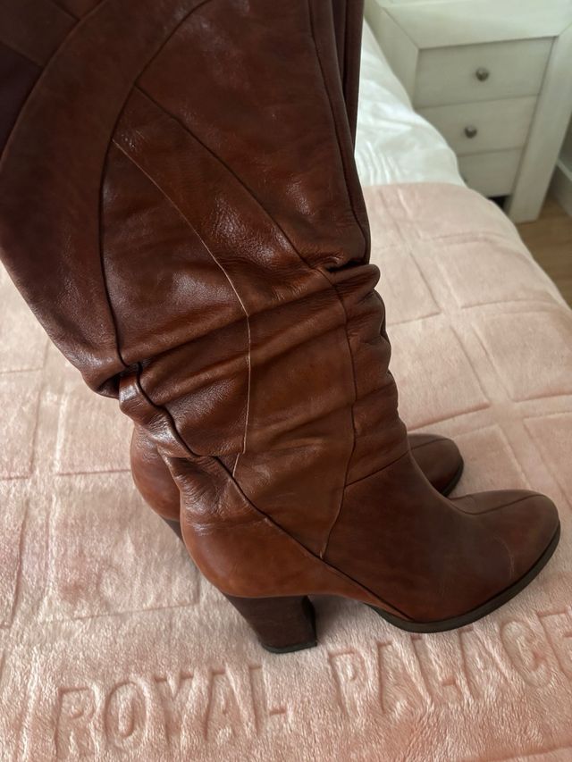 Botas Clark Piel Marrón Talla 39