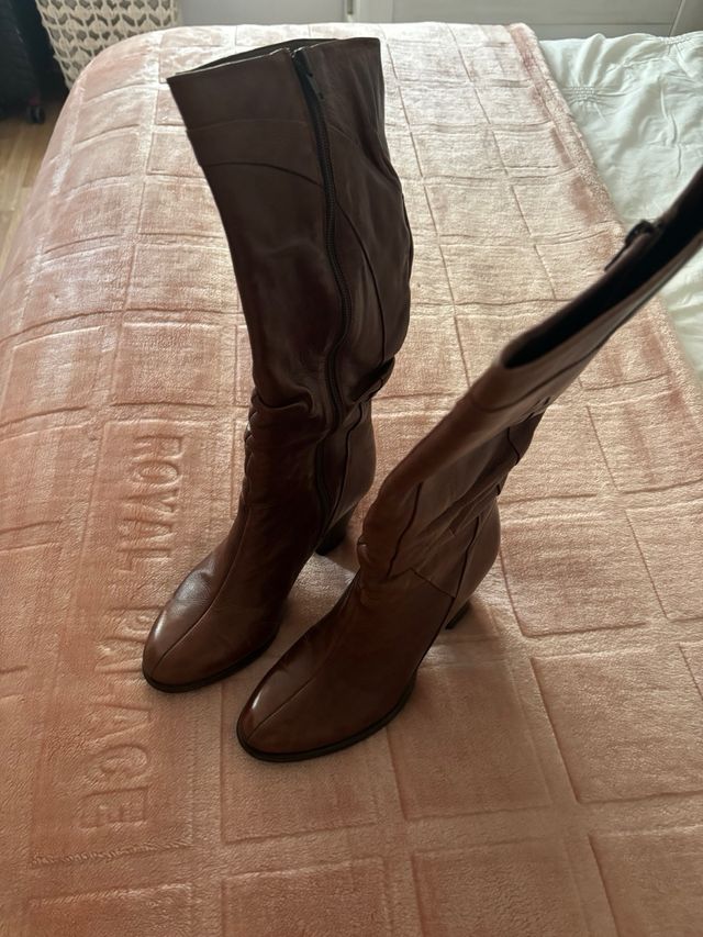 Botas Clark Piel Marrón Talla 39