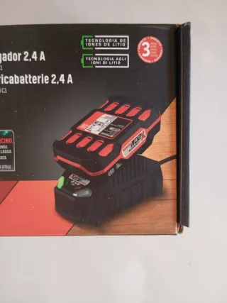 Parkside Batería 20V 2Ah + Cargador 2.4A