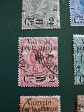 Francobolli Italia Regno 1890 - Serie Completa