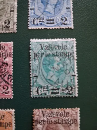 Francobolli Italia Regno 1890 - Serie Completa