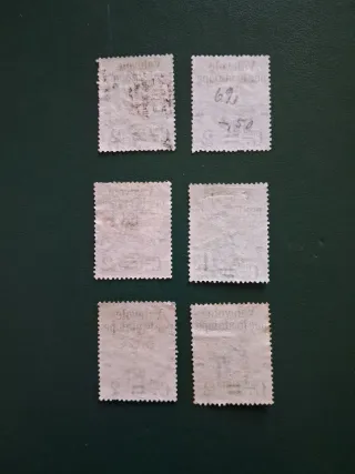 Francobolli Italia Regno 1890 - Serie Completa