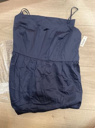 Vestido largo azul con capas - NUEVO