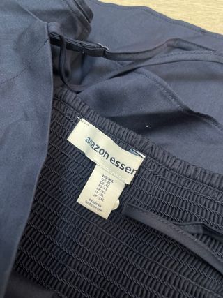 Vestido largo azul con capas - NUEVO