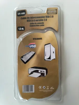 Cable USB 2.0 Prolinx 1.5m