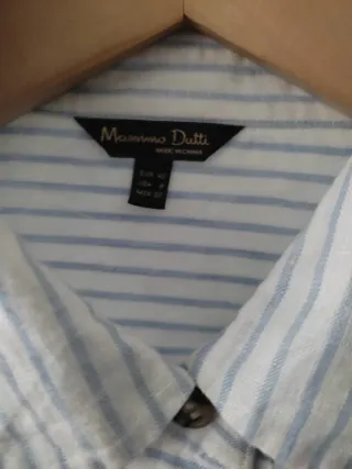 Camisa Massimo Dutti Lino Mujer