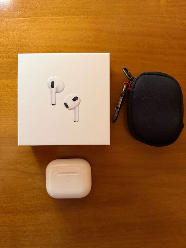 Apple AirPods 3a Gen Custodia Nera