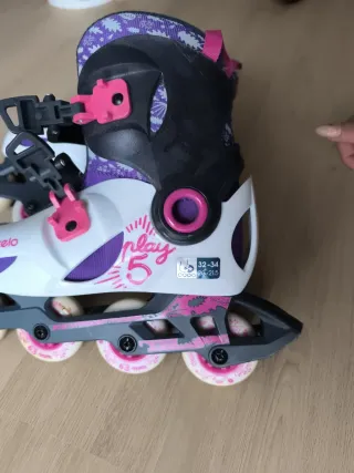 Patines en línea niña talla 32-34