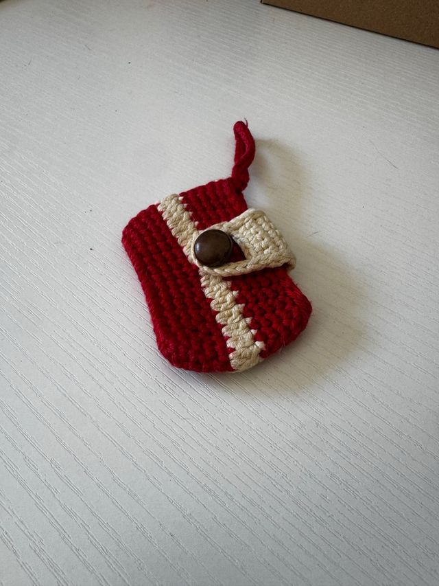 Sacchetto portacuffie uncinetto