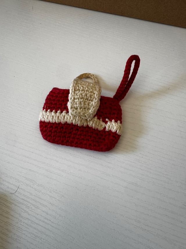 Sacchetto portacuffie uncinetto