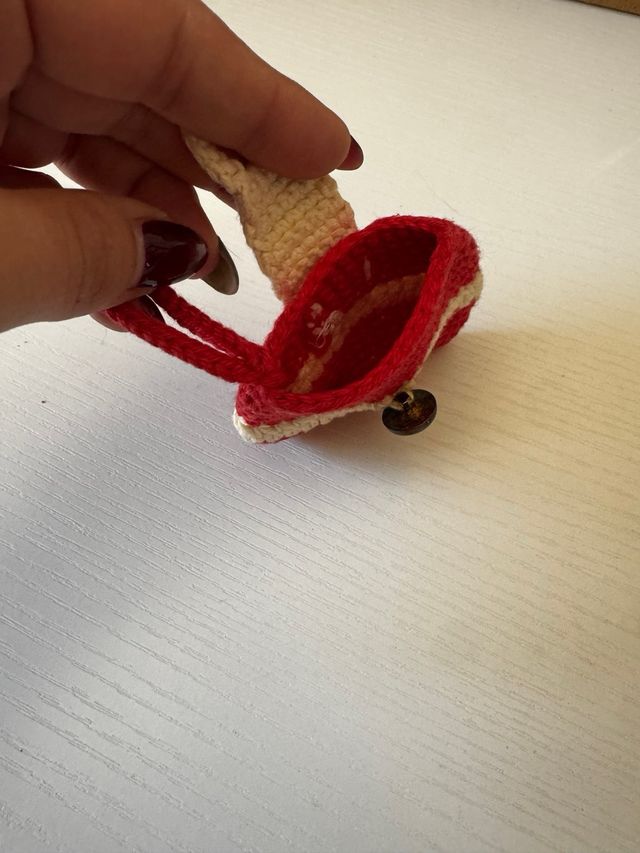 Sacchetto portacuffie uncinetto