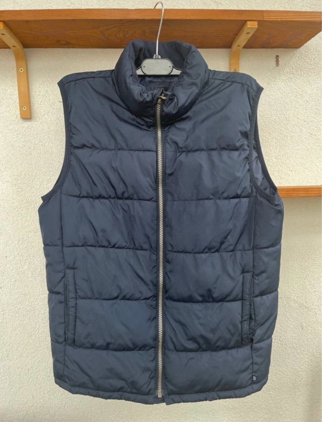 Giacca senza maniche blu