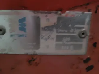 Montacargas construcción, con poco trabajo.