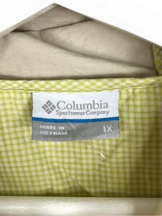 Chaqueta Ligera Columbia Mujer Retro Y2K Beige