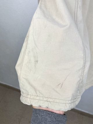 Chaqueta Ligera Columbia Mujer Retro Y2K Beige