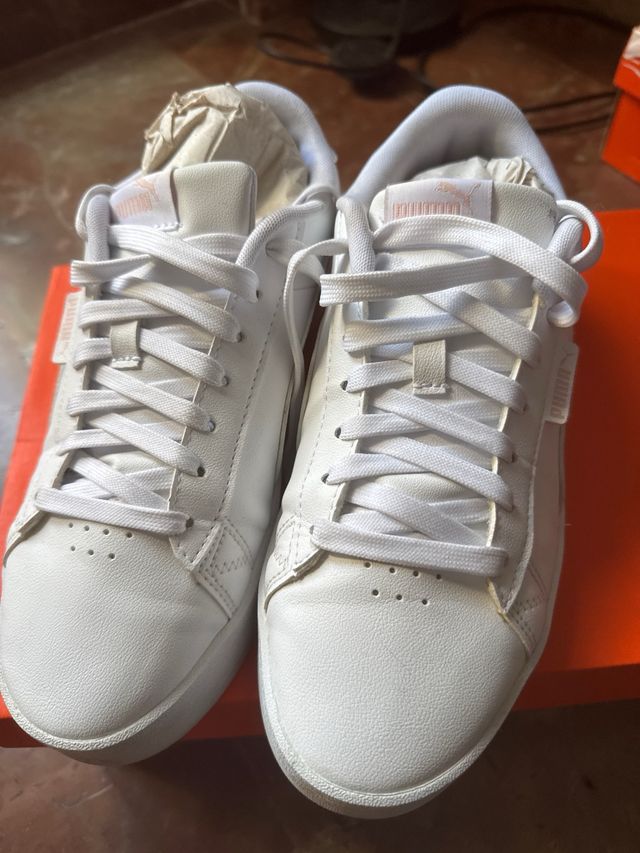 Zapatillas Puma Blancas Mujer
