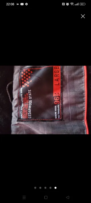 Cazadora de Nieve Talla L