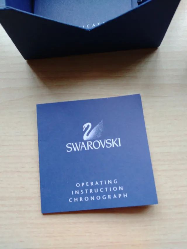 Reloj Swarovski Cronógrafo Plata Blanco