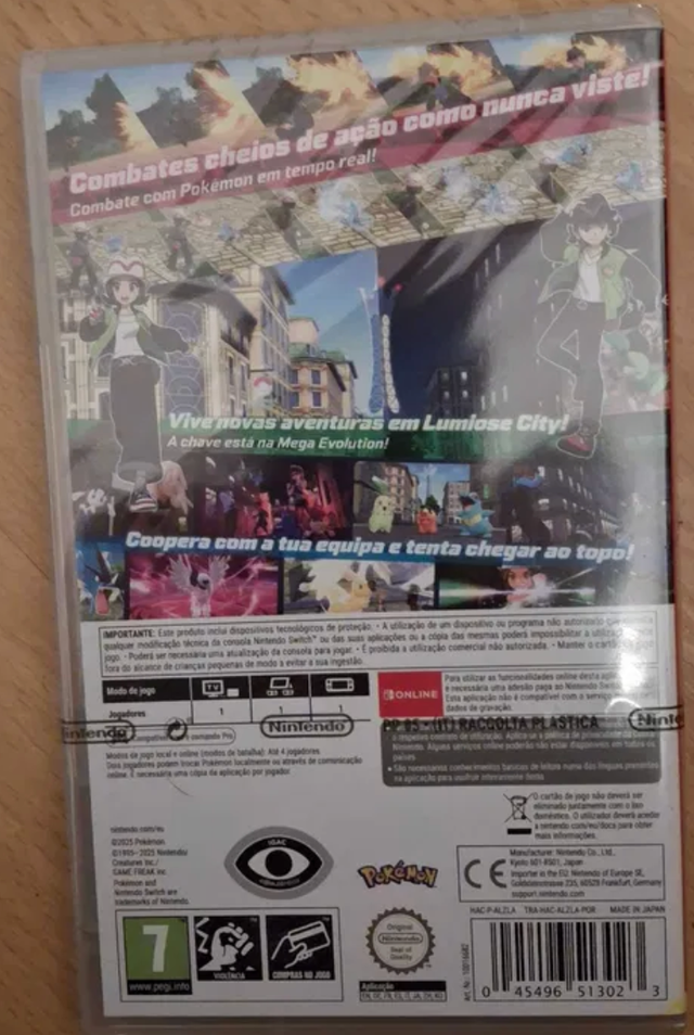 Pokémon Leyendas ZA Nintendo Switch