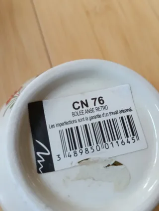 Tazzine artigianali francesi - Set 2