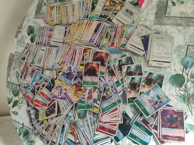 Bulk 500 Cartas RARES One Piece TCG