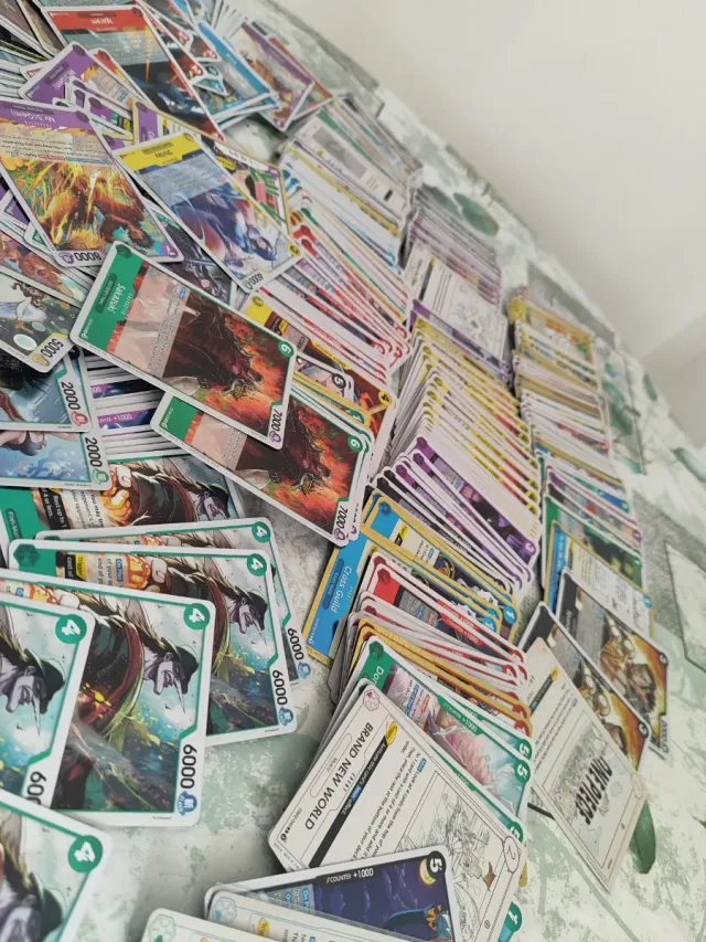 Bulk 500 Cartas RARES One Piece TCG