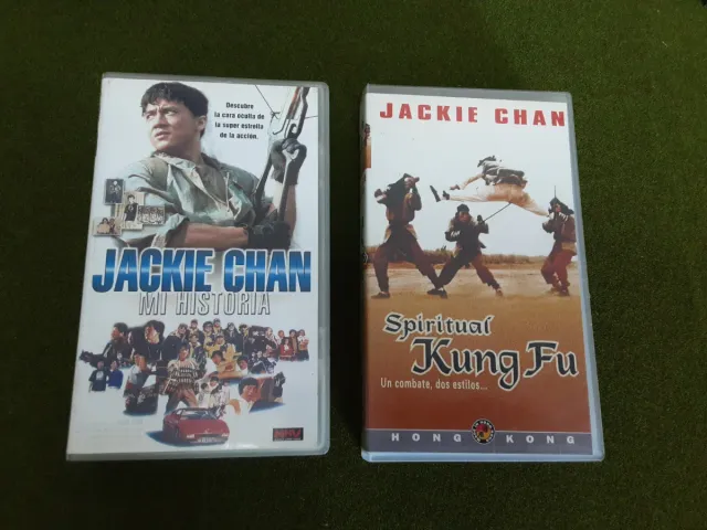 Lote 5 VHS Kung Fu Bruce Lee Jackie Chan