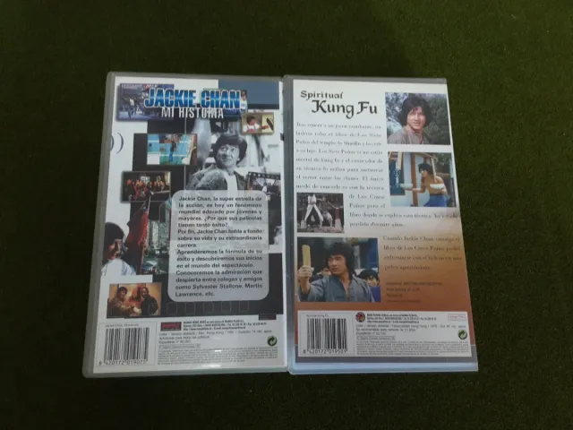 Lote 5 VHS Kung Fu Bruce Lee Jackie Chan