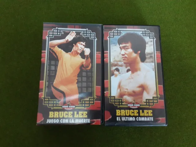 Lote 5 VHS Kung Fu Bruce Lee Jackie Chan