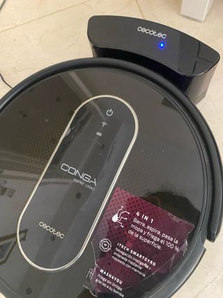 Robot Aspirador Cecotec Conga Serie 1390 completo