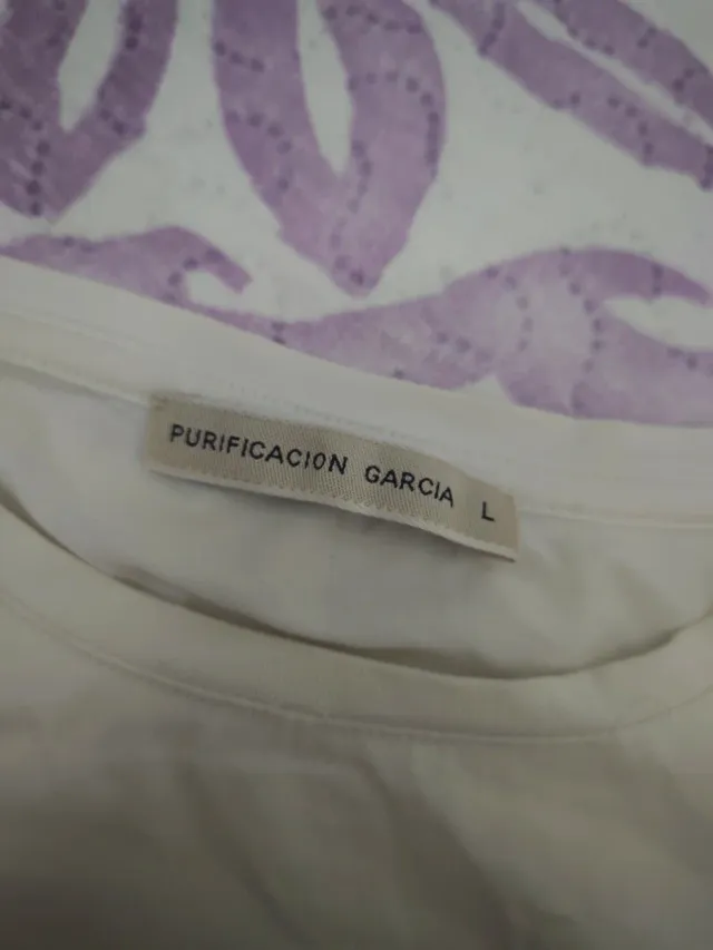 Camiseta Purificación García Estampado Zapatos