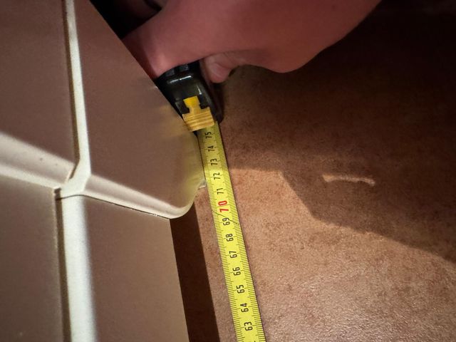 Armario blanco 2 puertas madera