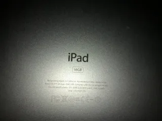 iPad A1219 16GB Plata