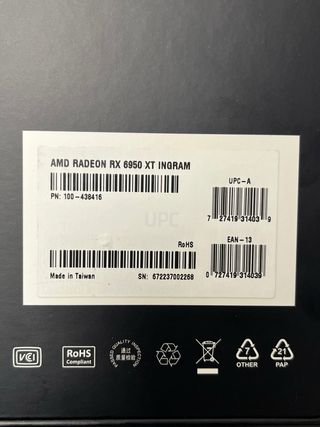 AMD Radeon RX 6950 XT Tarjeta Gráfica