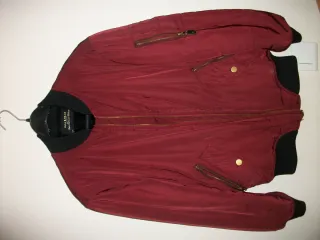 Cazadora bomber con pelo interior