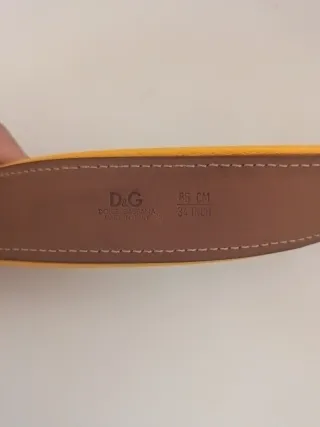 Cinturón Dolce & Gabbana Blanco