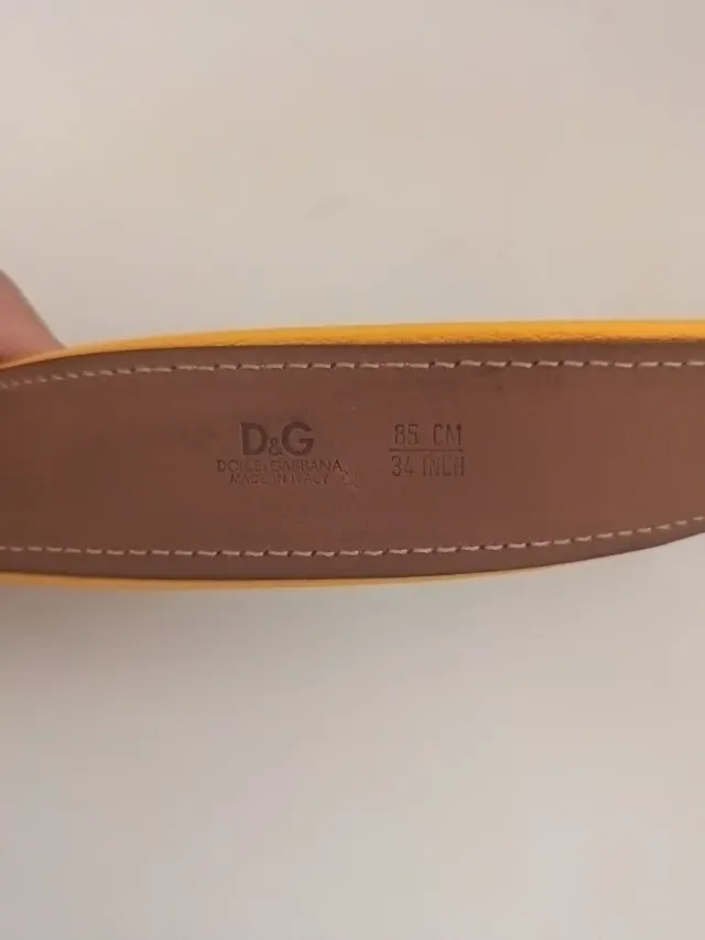 Cinturón Dolce & Gabbana Blanco