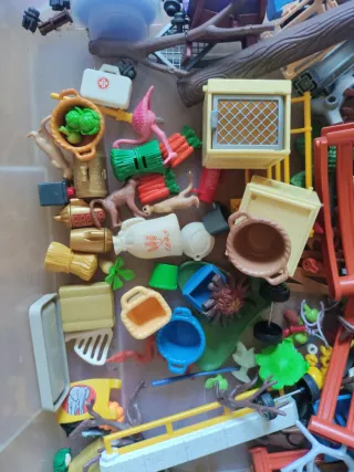 Lote Playmobil Animales y Figuras