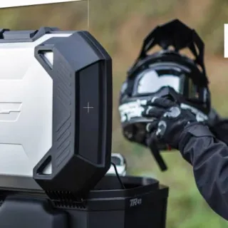 BAUL SHAD TR41 NEGRO TAPA ALUMINIO