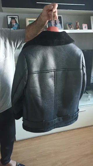 Cazadora Biker Paul & Shark XL Negra