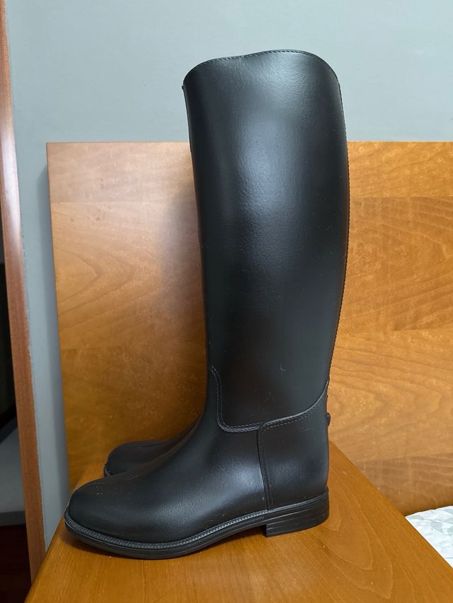 Botas de montar Decathlon negras sin estrenar