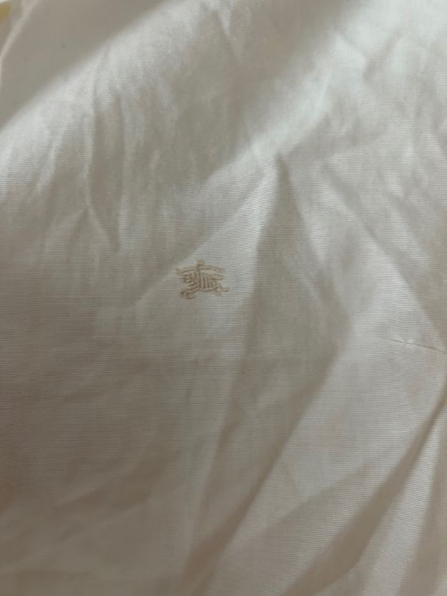 Camisa Burberry Blanca Talla XL